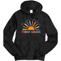 It's A Good Day To Teach Third Grade Funny 3rd Grade Teacher Tie Dye Hoodie