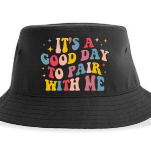 It's A Good Day To Pair With Me ABA Therapy Sustainable Bucket Hat