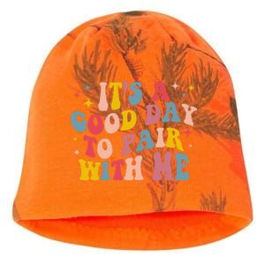 It's A Good Day To Pair With Me ABA Therapy Kati - Camo Knit Beanie