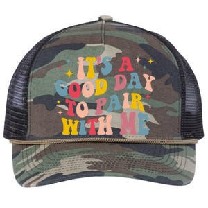 It's A Good Day To Pair With Me ABA Therapy Retro Rope Trucker Hat Cap