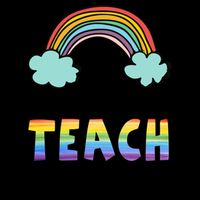 Its A Good Day TO Teach Tiny Humans Rainbow 16oz Travel Tumbler