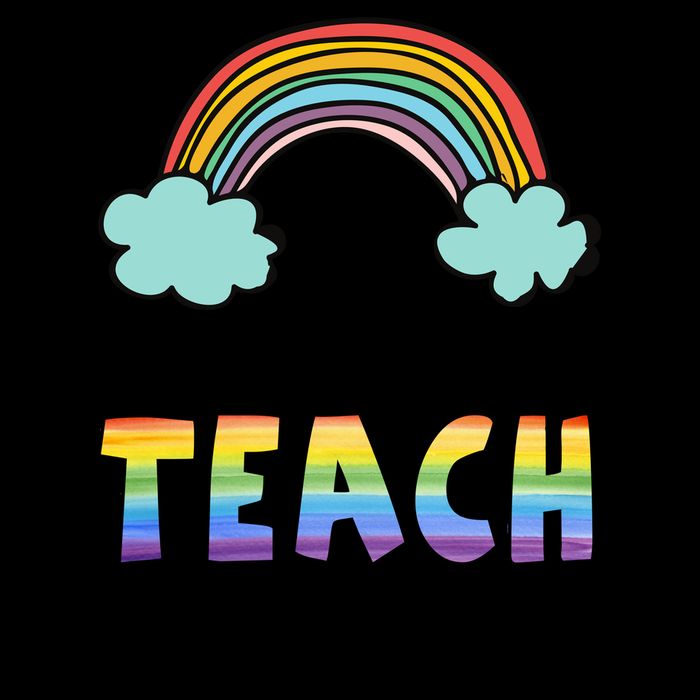 Its A Good Day TO Teach Tiny Humans Rainbow 16oz Travel Tumbler