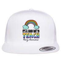 Its A Good Day TO Teach Tiny Humans Rainbow Flatbill Hat