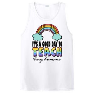 Its A Good Day TO Teach Tiny Humans Rainbow PosiCharge Competitor Tank