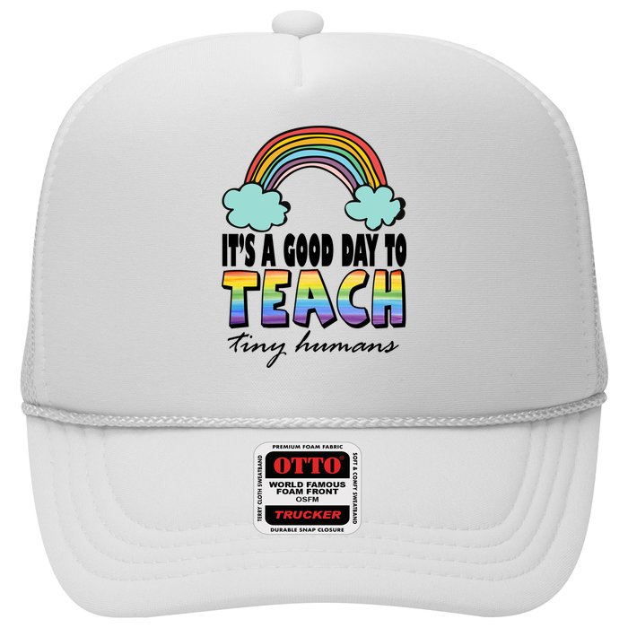 Its A Good Day TO Teach Tiny Humans Rainbow Hat