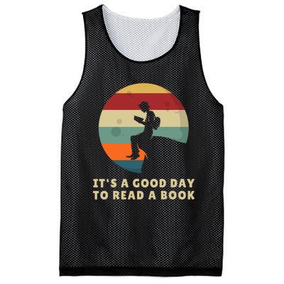 Its A Good Day To Read A Book Outfit For Funny Book Lover Mesh Reversible Basketball Jersey Tank