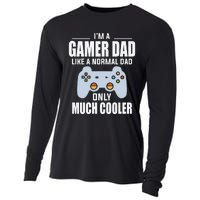 I’m A Gamer Dad Like A Normal Dad Only Much Cooler Cooling Performance Long Sleeve Crew