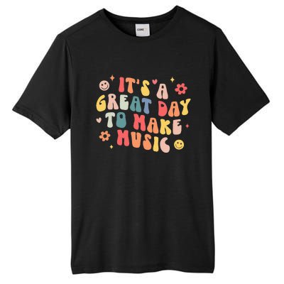 Its A Good Day To Make Music Musician Band Music Teacher Tall Fusion ChromaSoft Performance T-Shirt