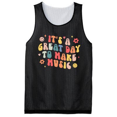 Its A Good Day To Make Music Musician Band Music Teacher Mesh Reversible Basketball Jersey Tank