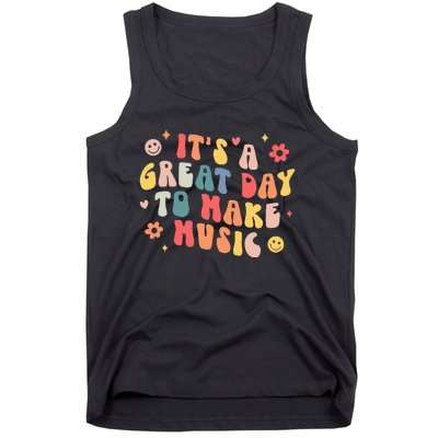 Its A Good Day To Make Music Musician Band Music Teacher Tank Top