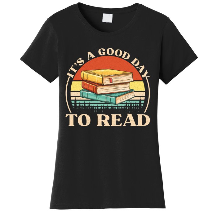 Its A Good Day To Read Tee Retro Book Lover Women's T-Shirt