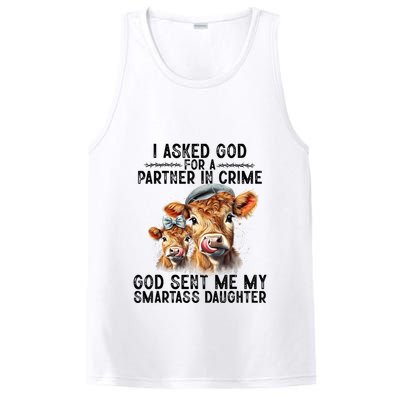 I Asked God Partner In Crime He Sent Me My Smartass Daughter PosiCharge Competitor Tank