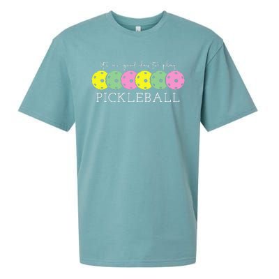 ItS A Good Days To Play Pickleball Dink Player Pickleball Sueded Cloud Jersey T-Shirt