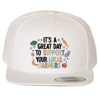 ItS A Great Day To Support Your Local Farmers Wool Snapback Cap