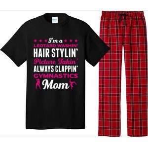 I´M A Gymnastic Mom Funny Gymnastic Aerobic Funny Gift Pajama Set