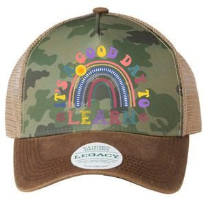 It's A Good Day To Learn Colorful Rainbow Back To School Legacy Tie Dye Trucker Hat