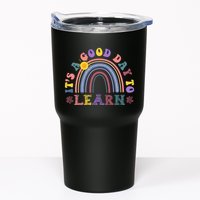 It's A Good Day To Learn Colorful Rainbow Back To School Tumbler