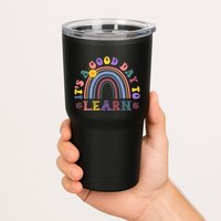 It's A Good Day To Learn Colorful Rainbow Back To School Tumbler
