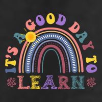 It's A Good Day To Learn Colorful Rainbow Back To School Trucker Hat