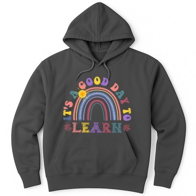 It's A Good Day To Learn Colorful Rainbow Back To School Hoodie