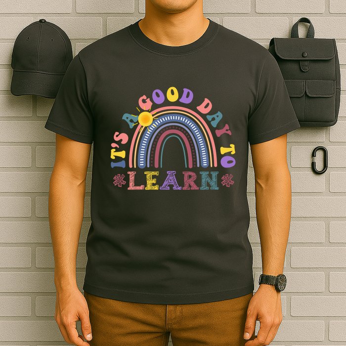 It's A Good Day To Learn Colorful Rainbow Back To School T-Shirt