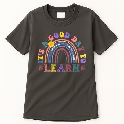 It's A Good Day To Learn Colorful Rainbow Back To School Tall T-Shirt
