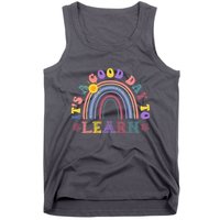It's A Good Day To Learn Colorful Rainbow Back To School Tank Top