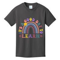 It's A Good Day To Learn Colorful Rainbow Back To School Kids T-Shirt