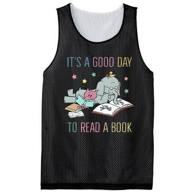 ItS A Good Day To Read A Book Mesh Reversible Basketball Jersey Tank