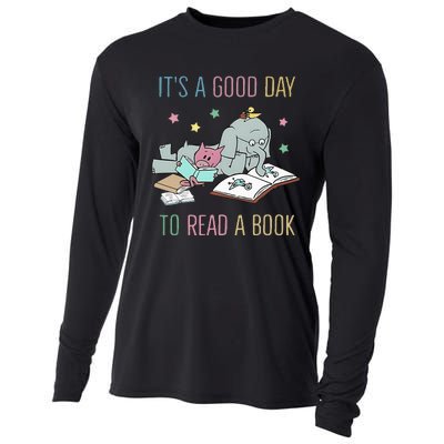 ItS A Good Day To Read A Book Cooling Performance Long Sleeve Crew