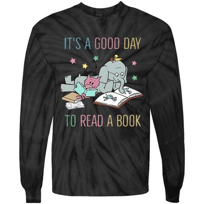 ItS A Good Day To Read A Book Tie-Dye Long Sleeve Shirt