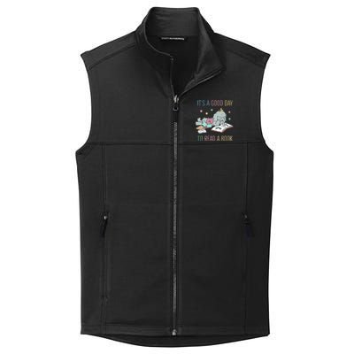 ItS A Good Day To Read A Book Collective Smooth Fleece Vest