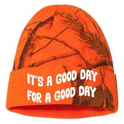 It's A Good Day For A Good Day Kati Licensed 12" Camo Beanie