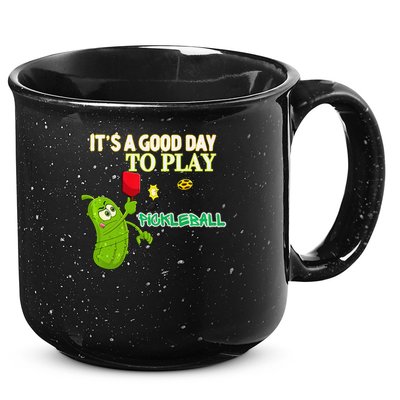 Its A Good Days To Play Pickleball Dink Player Pickleball Gift 15oz Campfire Ceramic Mug