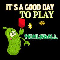 Its A Good Days To Play Pickleball Dink Player Pickleball Gift 16 in Basic Backpack
