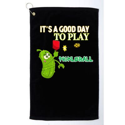 Its A Good Days To Play Pickleball Dink Player Pickleball Gift Golf Towel