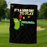 Its A Good Days To Play Pickleball Dink Player Pickleball Gift Golf Towel