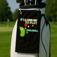 Its A Good Days To Play Pickleball Dink Player Pickleball Gift Golf Towel