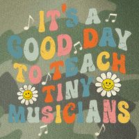 Its A Good Day To Teach Tiny Music Teacher Flower Legacy Tie Dye Trucker Hat