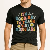 Its A Good Day To Teach Tiny Music Teacher Flower Cooling Performance Crew T-Shirt