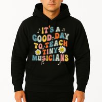 Its A Good Day To Teach Tiny Music Teacher Flower Hoodie