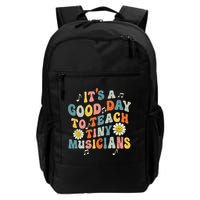 Its A Good Day To Teach Tiny Music Teacher Flower Backpack