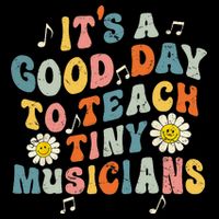 Its A Good Day To Teach Tiny Music Teacher Flower Magnet