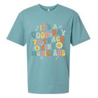 Its A Good Day To Teach Tiny Music Teacher Flower Sueded Cloud Jersey T-Shirt