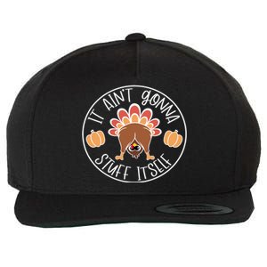 It AinT Gonna Stuff Itself Gift Wool Snapback Cap