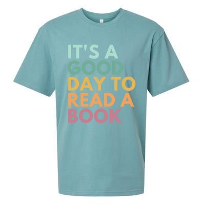 ItS A Good Day To Read A Book Gift Sueded Cloud Jersey T-Shirt