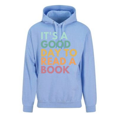 ItS A Good Day To Read A Book Gift Unisex Surf Hoodie