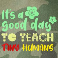 It's A Good Day To Teach Tiny Humans Cool Teacher Legacy Tie Dye Trucker Hat