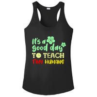 It's A Good Day To Teach Tiny Humans Cool Teacher Ladies PosiCharge Competitor Racerback Tank