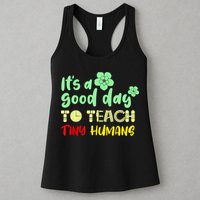 It's A Good Day To Teach Tiny Humans Cool Teacher Womens Tank Top